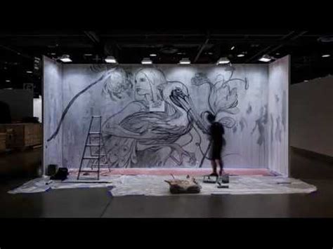 Time Lapse of James Jean Painting His Mural at Complex Con 2016